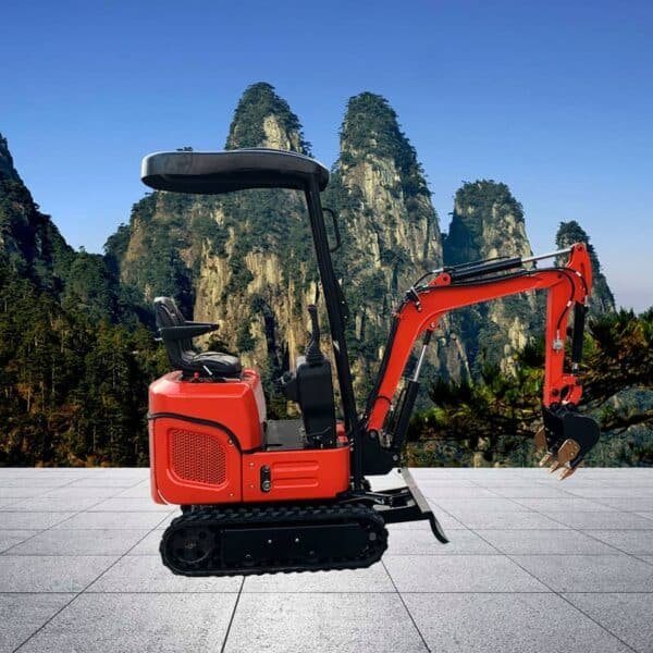 HX18T Chinese Mini Farmer Used Compact Excavators 1.7 Tonne Digger For Sale - Image 4