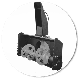 HIXEN compact skid steer loader attachment