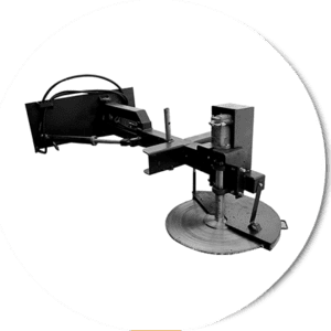 HIXEN compact skid steer loader attachment