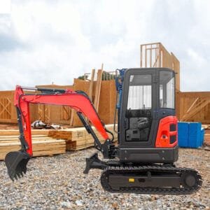Excavadora HX40 de 4 toneladas, motor Kubota, miniexcavadoras micro pequeñas de 3,5 toneladas a la venta