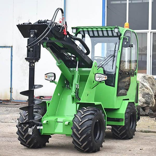 Телескопический колесный погрузчик HM1500. Небольшой колесный погрузчик на продажу. - Изображение 4
